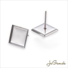 Puzeta s lôžkom  CHIRURGICKÁ OCEĽ 10x10mm, 2 ks (CH1890)
